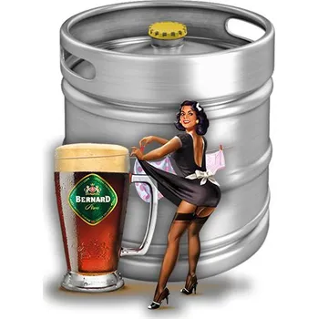 Pivo Bernard Bernard Jantarová 12, řezaný ležák, 30l KEG