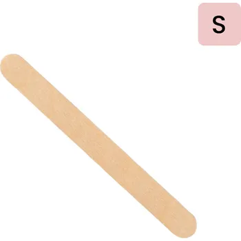 Malířská špachtle Kosmetická dřevěná špachtle - small - 100 ks