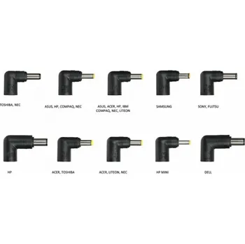 Adaptér k notebooku iBox IUZ90WA zdroj/transformátor Vnitřní 90 W Černá