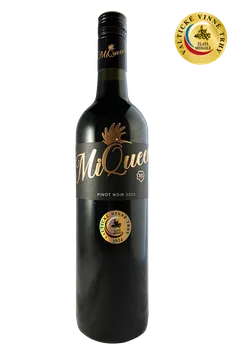 Víno Vinařství MiQueen Pinot Noir 2022 výběr z hroznů suché červené 0,75 l