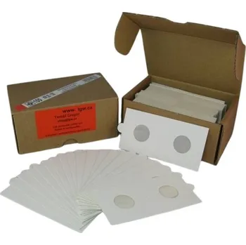 Leuchtturm Mincovní rámečky pap. samolepící (100ks) Ø 17,5 mm