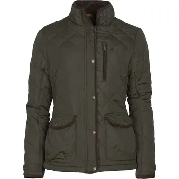 Pinewood Dámská lovecká bunda Nydala Classic Quilt Velikost: M Moss Green