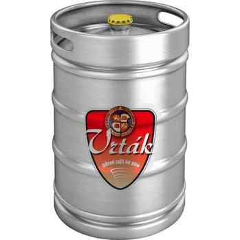Pivo Vrták Vrták, světlý ležák, 50l KEG