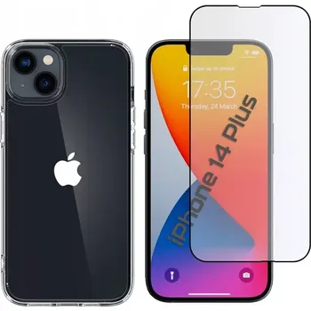 Pancéřované ochranné pouzdro + tvrzené sklo pro iPhone 14 Plus