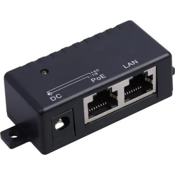 Vývojová deska PoE pasivní injektor RJ45 - stříbrný