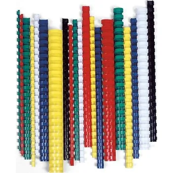 Vázací hřbet Plastový hřbet 10mm bílá