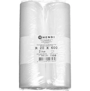Hendi 297469 Vakuové sáčky strukturované, role 200x6000 mm - sada 2x 200x6000