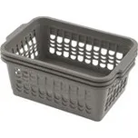 Košík 3ks, plast - 30 x 19,5 x 13 cm