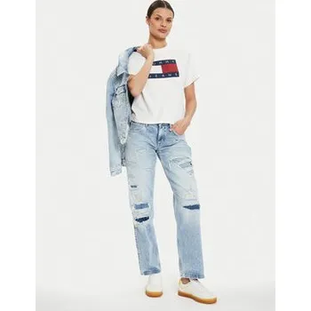 Pánské džíny Tommy Jeans Jeansy Sophie DW0DW18248 Modrá Straight Fit 25_30