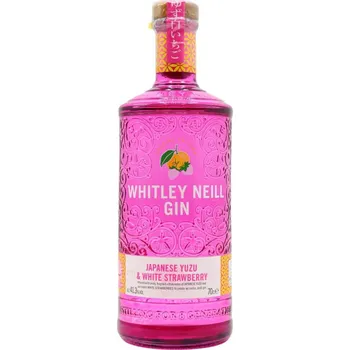 Gin Whitley Neill Japanese Yuzu & White Strawberry Gin, 41,3%, 0,7l