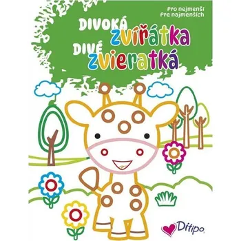 omalovánky Omalovánky třpytivé pro nejmenší - Divoká zvířátka