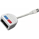 Rozdvojka počítač (10BaseT)/telefon 2 x RJ45