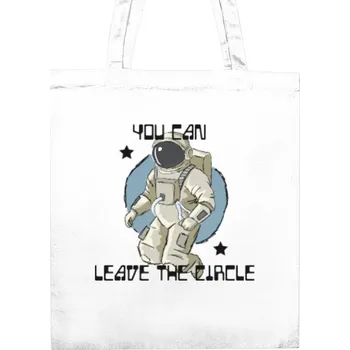 Nákupní taška unisex s potiskem you can leave the circle