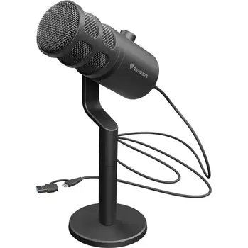 Mikrofon Streamovací mikrofon Genesis Radium 350D Dynamic, USB