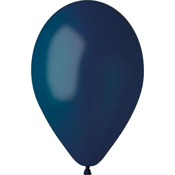 Balónek Gemar #102 Kulatý latexový balónek 30 cm - Navy Modrá