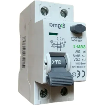 Proudový chránič Proudový chránič 25A, 30mA Sigma 2p, 10kA