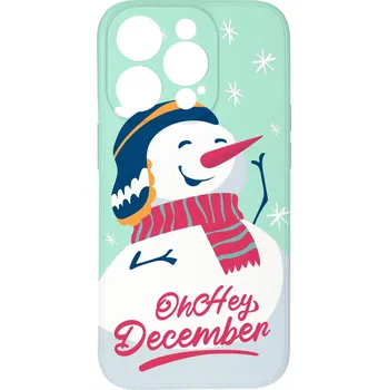 Pouzdro na mobilní telefon Kryt Sněhulák pro iPhone 15 Pro