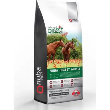 Krmivo pro koně NUBA EQUI Nuba Digest Musli BALANCER - pro koně s vředy, kolikami - pytel 20 kg