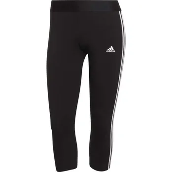 Dámské legíny Dámské legíny adidas ESSENTIALS 3-STRIPES LEGGINGS S Černá, Bílá