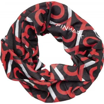 Šátek Multifunkční šátek Finmark FS-127 OS Černá, Červená, Bílá