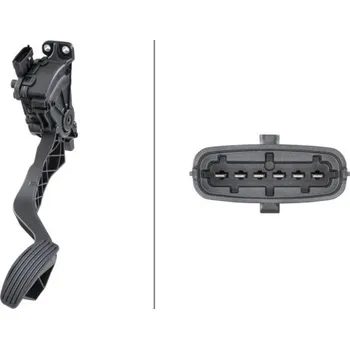 Senzor, poloha akceleračního pedálu, , 51793539, HELLA, 6PV 009 417-701