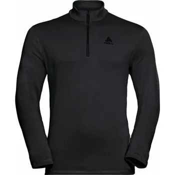 Pánská mikina Pánská mikina Odlo MID LAYER 1/2 ZIP BERRA XXL Černá