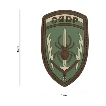 Nášivka Gumová nášivka 101 Inc znak CGDP - multicam