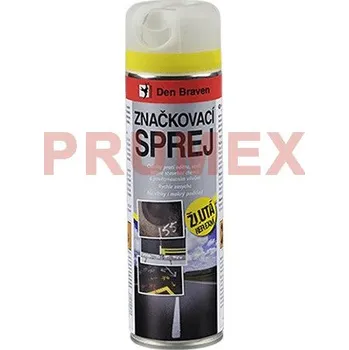 Barva ve spreji Den Braven Značkovací sprej - 500 ml žlutá / reflexní _TP00005