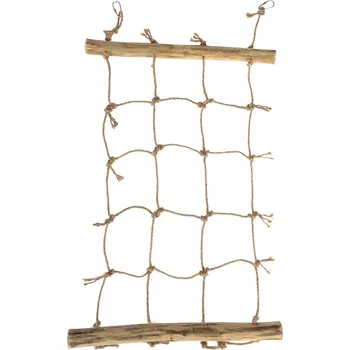 TIAKI Lezecká stěna z lana pro ptáky L 70 x 40 cm