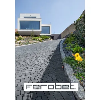 Dlažba FEROBET Dlažba CUBES Standard Antracit