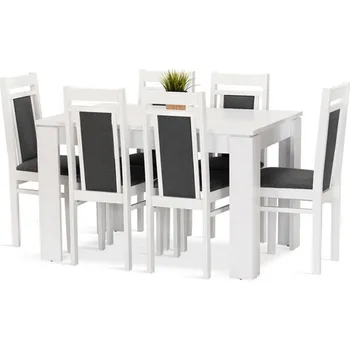 Jídelní set Falco Jídelní set Akord 6 bílá/zelená