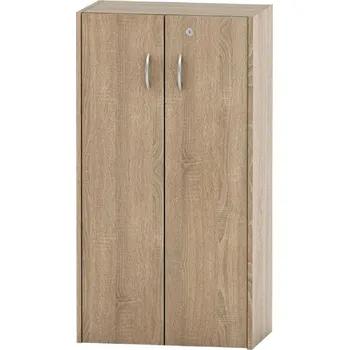 Šatní skříň Skříňka TEMPO ASISTENT NEW 034 se zámkem, dub sonoma