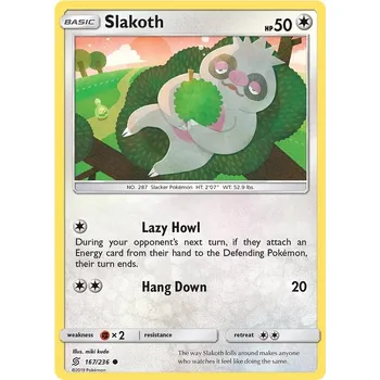 Karetní hra Slakoth 167/236 - Unified Minds Typ karty: Non-Holo