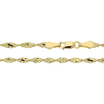 Řetízek Řetízek twist 364-0019 22 cm / 2,70 g