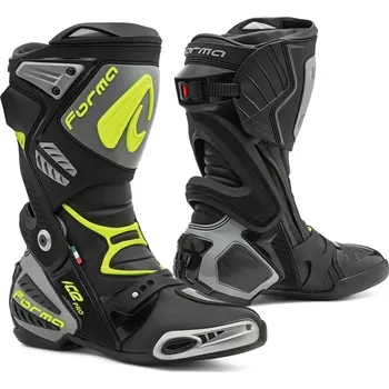 Moto obuv FORMA boty ICE PRO black/grey/yellow fluo - 42