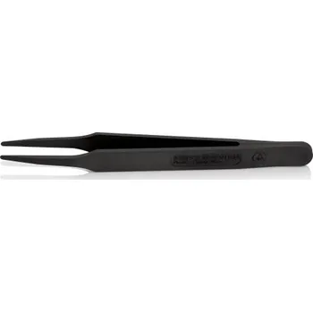 Pinzeta plastová esd, rovné tupé špice, knipex 920901esd