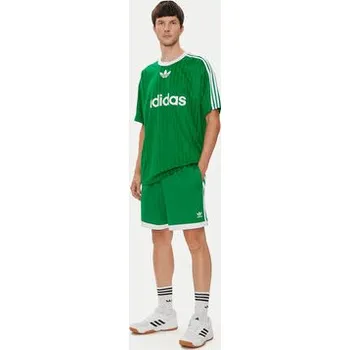 Pánské kraťasy adidas Sportovní kraťasy Mock Eyelet IZ2448 Zelená Regular Fit M