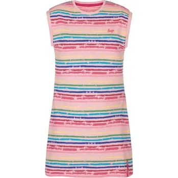 Dívčí šaty Dívčí šaty LOAP BESBARA 134/140 Růžová, Mix