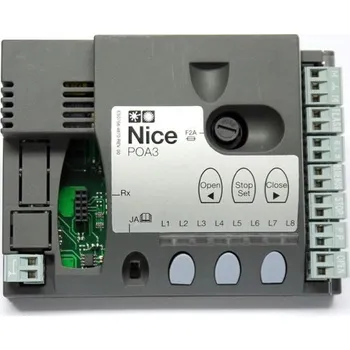 Pohon brány NICE POA3 - řídicí jednotka pro kyvné pohony NICE Hopp HO7124