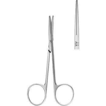 Kancelářské nůžky Nůžky preparační, zahnuté, 10 cm, Lexer-Baby