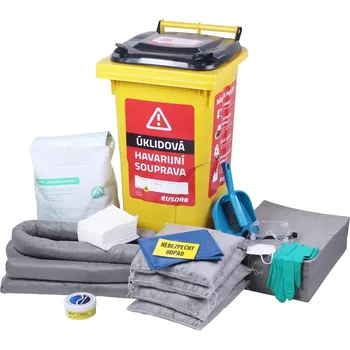 Sorbent Havarijní souprava HSP 120, univerzální, sorpční kapacita 93 litrů