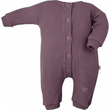 Kojenecký overall Kojenecký overal Koala Pure purple, Velikost 56 (0-3m)