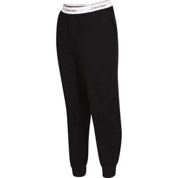 Pánské tepláky Calvin Klein MODERN COTTON LOUNGE-JOGGER M Černá, Bílá