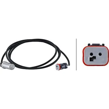 ABS Snímač, počet otáček kol, , 20723702, 20916177, 21363474, 41363474, 5010457874, 7421363474, HELLA, 6PU 230 048-441