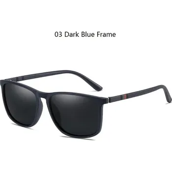 Luxusní polarizační sluneční brýle UV400 pro muže i ženy - 03 Tmavě modrý rám