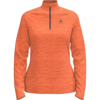 Dámská mikina Dámská funkční mikina Odlo ESSENTIALS CERAMIWARM XS Oranžová, Tmavě šedá