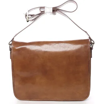 Kabelka Pánská kožená taška Marco, koňakově hnědá