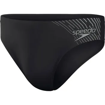 Pánské plavky Pánské plavky Speedo MEDLEY LOGO 7CM 32 Černá, Tmavě šedá