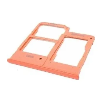 Držák (šuplík) SIM Samsung A202 Galaxy A20e coral