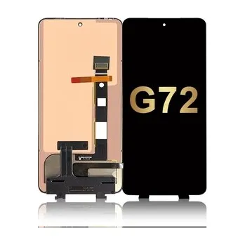 Dotyková deska Motorola Moto G72, G52, G71s, G82 + LCD black - TFT (without fingerprint)